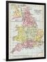 Map of England before the Norman Conquest-null-Framed Giclee Print