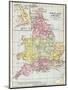 Map of England before the Norman Conquest-null-Mounted Giclee Print