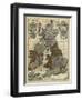 Map of England, Scotland and Ireland-null-Framed Art Print