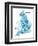 Map Of England-Vlada13-Framed Art Print