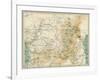 Map of Equatorial Africa as Known in the 1870-null-Framed Giclee Print