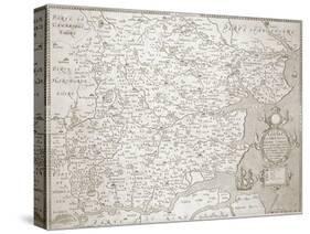 Map of Essex, 1602/03-William Smith-Stretched Canvas