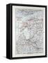 Map of Estland Letland Lithuania 1899-null-Framed Stretched Canvas