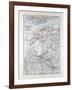 Map of Estland Letland Lithuania 1899-null-Framed Giclee Print