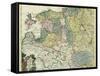 Map of Estonia and Livonia, 1745-null-Framed Stretched Canvas