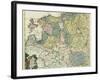 Map of Estonia and Livonia, 1745-null-Framed Giclee Print