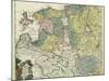 Map of Estonia and Livonia, 1745-null-Mounted Giclee Print