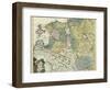 Map of Estonia and Livonia, 1745-null-Framed Giclee Print