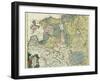 Map of Estonia and Livonia, 1745-null-Framed Giclee Print