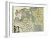 Map of Estonia and Livonia, 1745-null-Framed Giclee Print