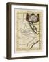 Map of Ethiopia-null-Framed Art Print