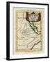 Map of Ethiopia-null-Framed Art Print