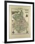 Map of Eure and Loir 1896, France-null-Framed Giclee Print