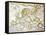 Map Of Europe, 1623-Jodocus Hondius-Framed Stretched Canvas