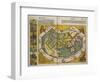 Map of Europe and the World, 1493-Hartmann Schedel-Framed Giclee Print