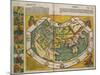 Map of Europe and the World, 1493-Hartmann Schedel-Mounted Giclee Print