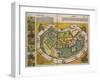 Map of Europe and the World, 1493-Hartmann Schedel-Framed Giclee Print