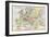 Map of Europe at the Accession of the Emperor Charles V-null-Framed Giclee Print