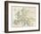 Map of Europe During the Crusades, 1000 to 1200 Ad-null-Framed Giclee Print