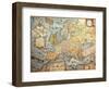 Map of Europe, from 1686 Copy of Atlas by Joan Blaeu-null-Framed Giclee Print