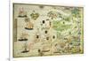 Map of Europe, from a Facsimile of the 'Miller Atlas' by Pedro and Jorge Reinel, and Lopo Homem,…-null-Framed Giclee Print