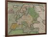Map of Europe, from the "Theatrum Orbis Terrarum"-null-Framed Giclee Print