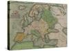 Map of Europe, from the "Theatrum Orbis Terrarum"-null-Stretched Canvas