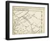 Map of Europe Grid III-T. Jeffreys-Framed Art Print