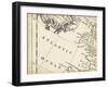 Map of Europe Grid IV-T. Jeffreys-Framed Art Print