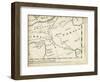 Map of Europe Grid IX-T. Jeffreys-Framed Art Print