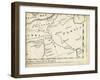 Map of Europe Grid IX-T. Jeffreys-Framed Art Print