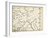 Map of Europe Grid VI-T. Jeffreys-Framed Art Print