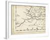 Map of Europe Grid VII-T. Jeffreys-Framed Art Print