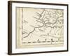 Map of Europe Grid VII-T. Jeffreys-Framed Art Print