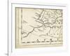 Map of Europe Grid VII-T. Jeffreys-Framed Art Print