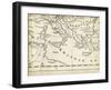 Map of Europe Grid VIII-T. Jeffreys-Framed Art Print