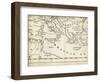 Map of Europe Grid VIII-T. Jeffreys-Framed Art Print