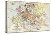 Map of Europe in 1648 after the Peace of Westphalia-null-Stretched Canvas