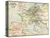 Map of Europe in 1810, During the Napoleonic Wars-null-Stretched Canvas