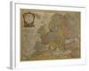 Map of Europe, Published in 1700, Paris-Guillaume Delisle-Framed Giclee Print