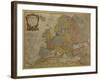Map of Europe, Published in 1700, Paris-Guillaume Delisle-Framed Giclee Print