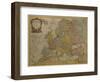 Map of Europe, Published in 1700, Paris-Guillaume Delisle-Framed Premium Giclee Print