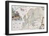 Map of Europe, Showing Europe and Western Russia, Iceland and Greenland-Cornelis III Danckerts-Framed Giclee Print