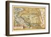 Map of Far East China-Abraham Ortelius-Framed Art Print
