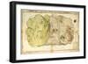 Map of Fields of Amarosa and Ramusa in Area of Villafrati Nearby Palermo, Sicily Region, 1829-null-Framed Giclee Print