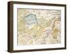 Map of Flanders at the Time of the Thirty Years War (1618-48)-Arnold Florent Van Langren-Framed Giclee Print