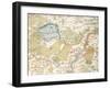 Map of Flanders at the Time of the Thirty Years War (1618-48)-Arnold Florent Van Langren-Framed Giclee Print