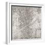 Map of Florence, 1584-Stefano Bonsignori-Framed Giclee Print