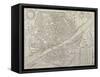 Map of Florence, 1595-Matteo Florimi-Framed Stretched Canvas