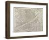 Map of Florence, 1595-Matteo Florimi-Framed Giclee Print